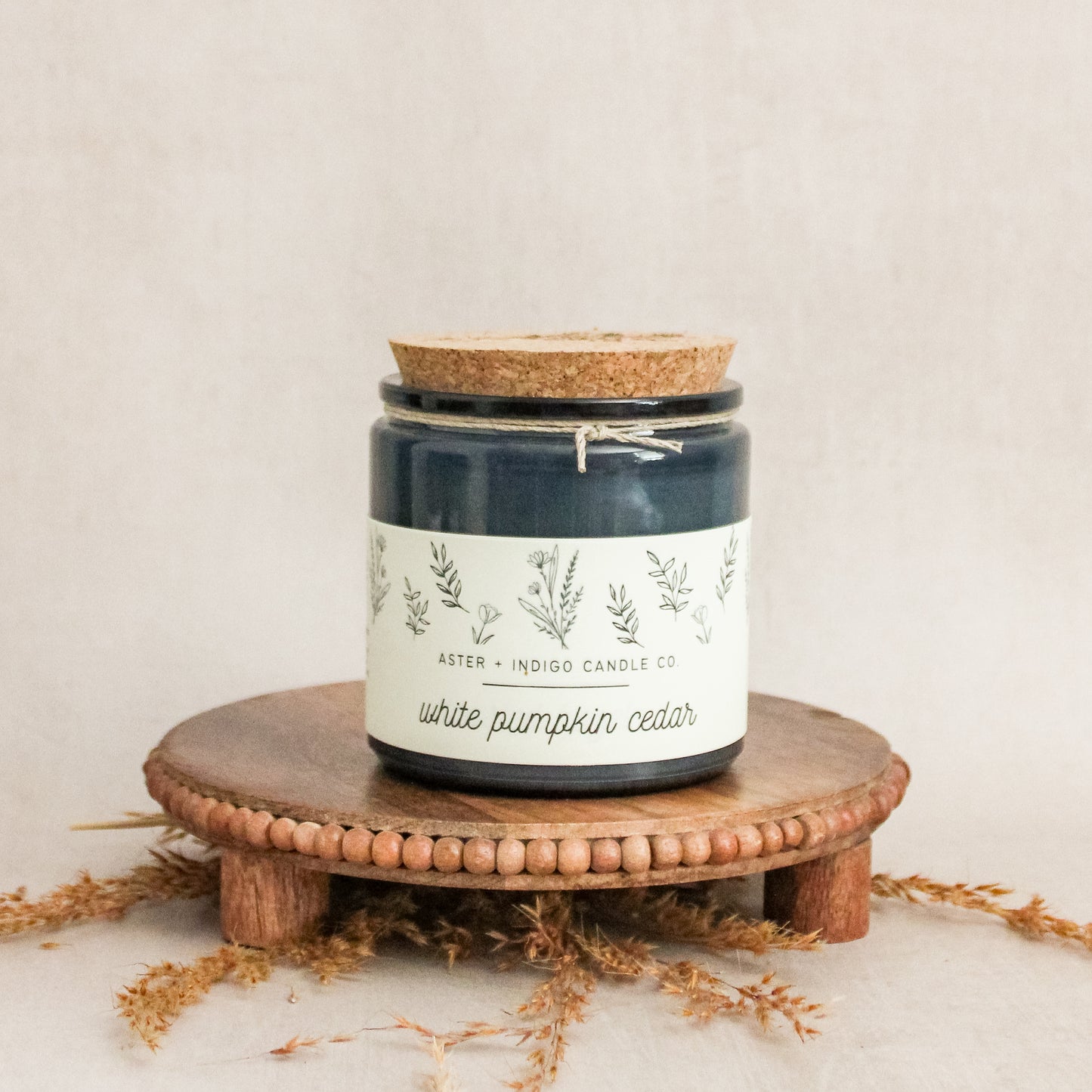 White Pumpkin + Cedar | 13oz Candle | Fall