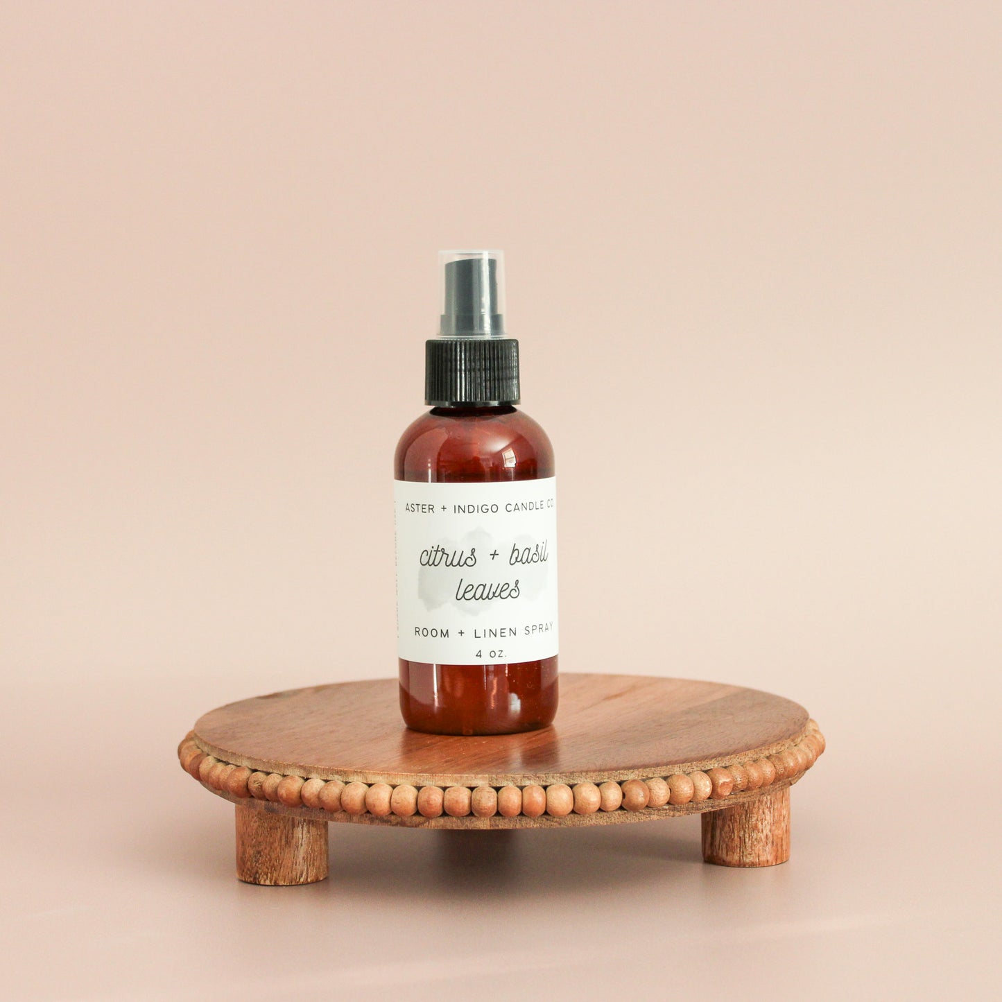 Citrus + Basil Leaves | Room + Linen Spray | Spring