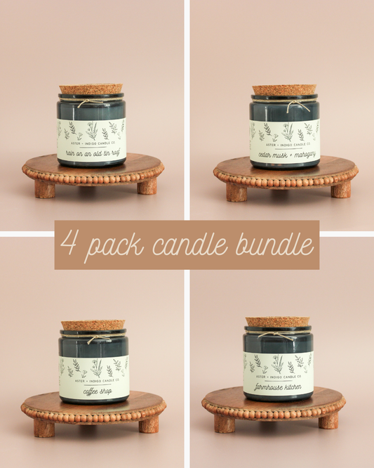4 Pack Candle Bundle