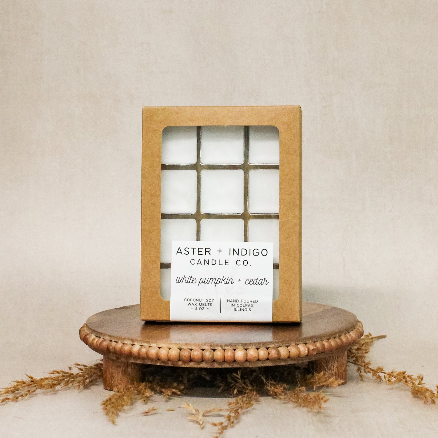White Pumpkin + Cedar | Wax Melt | Fall