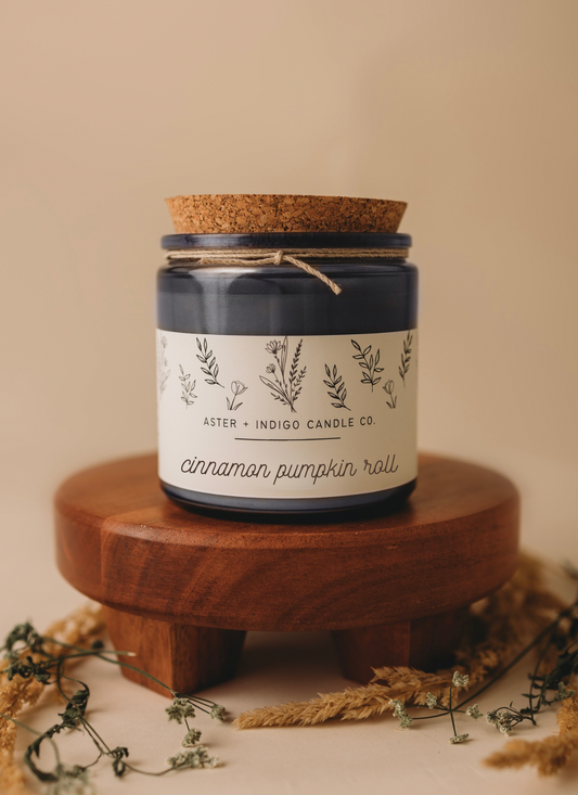 Cinnamon Pumpkin Roll | 13oz Candle | Fall