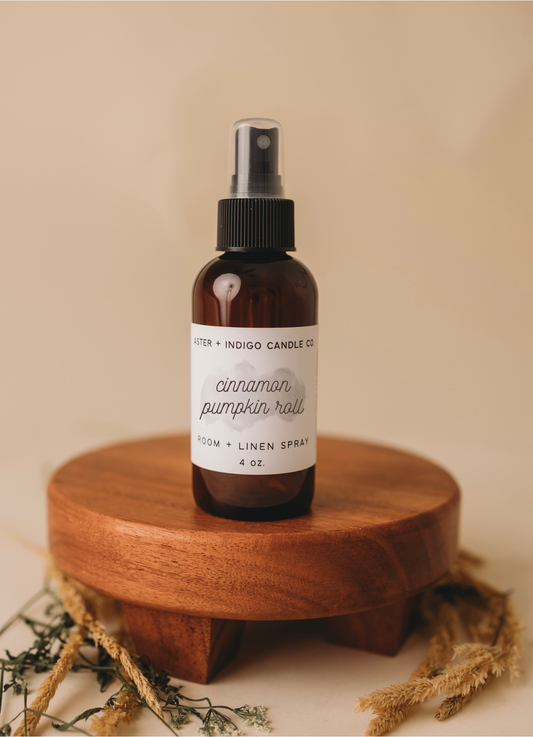 Cinnamon Pumpkin Roll | Room + Linen Spray | Fall