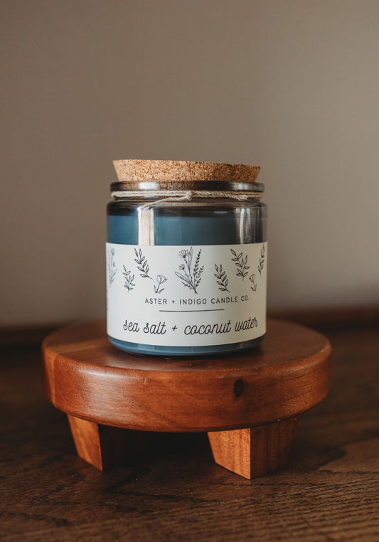 Sea Salt + Coconut Water | 13oz Candle | Spring