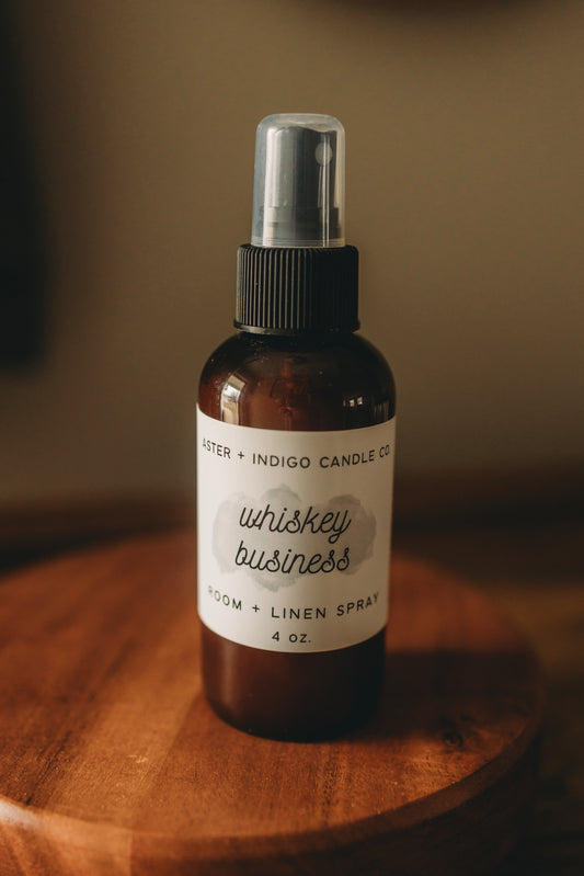 Whiskey Business | Room + Linen Spray