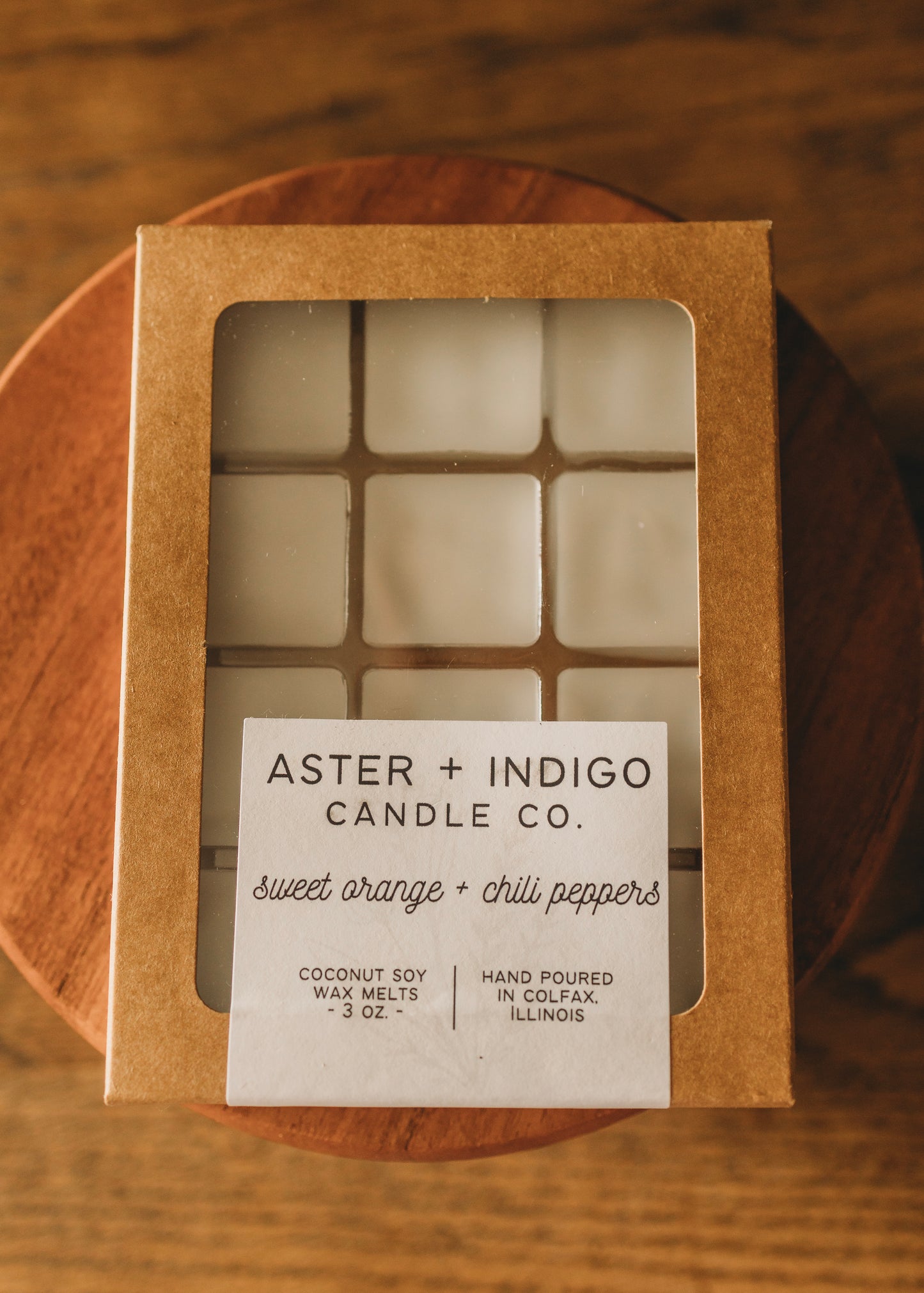 Sweet Orange + Chili Peppers | Wax Melt
