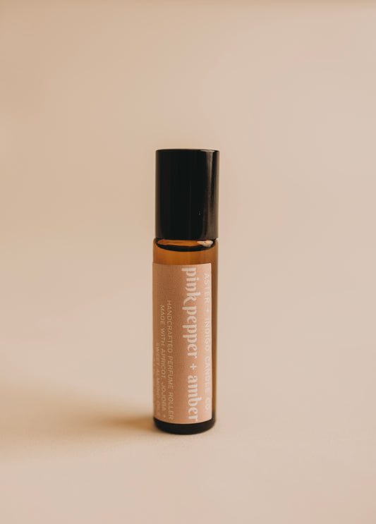 Pink Pepper + Amber | Perfume Oil Roller