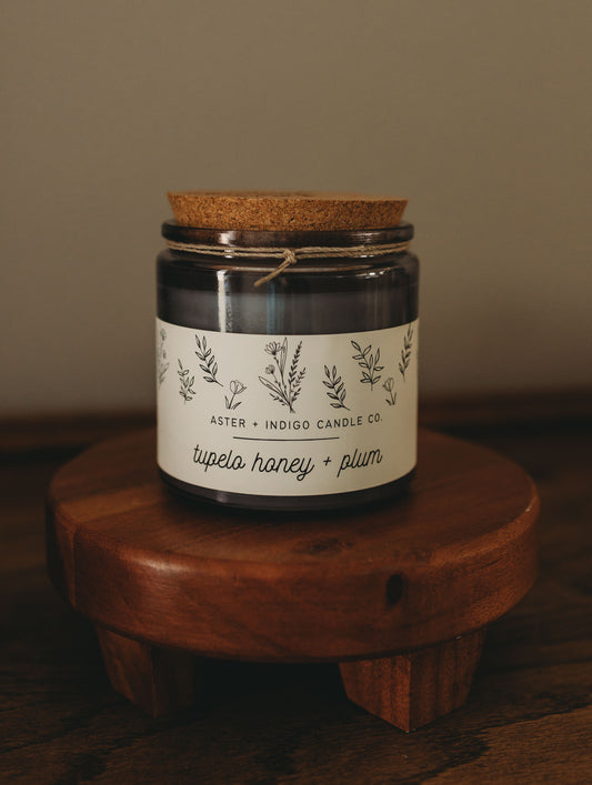 Tupelo Honey + Plum | 13oz Candle