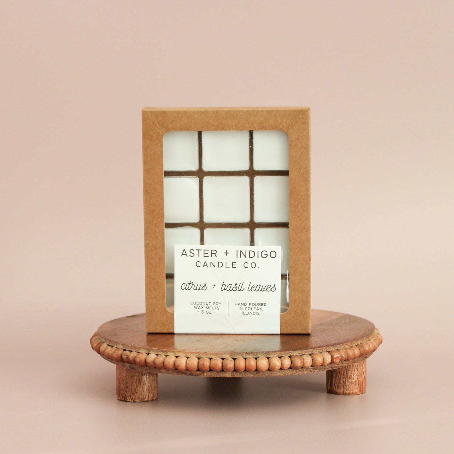 Citrus + Basil Leaves | Wax Melt | Spring