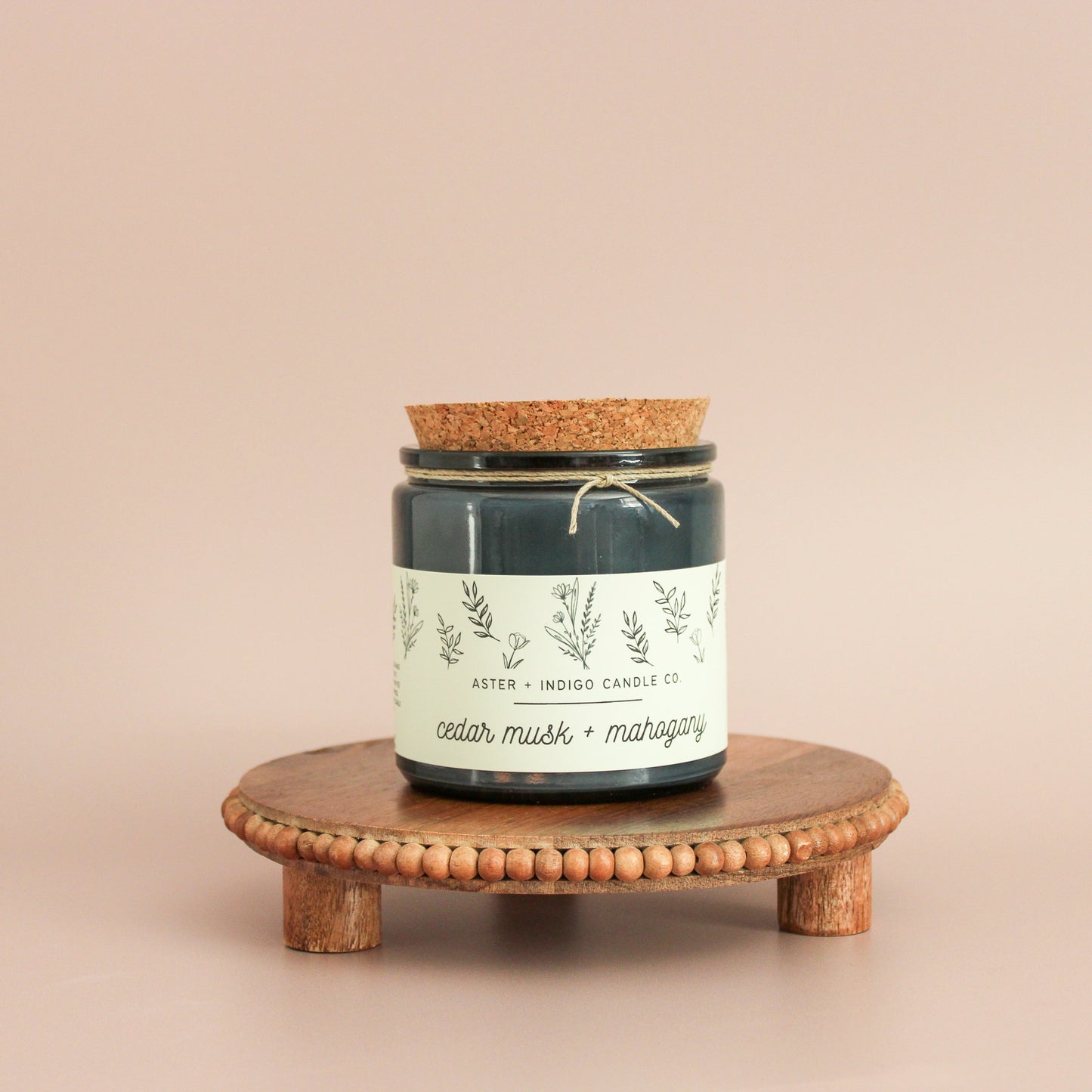 Cedar Musk + Mahogany | 13oz Candle
