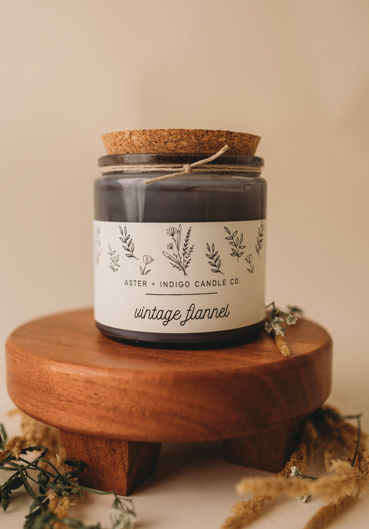 Vintage Flannel | 13oz Candle | Fall
