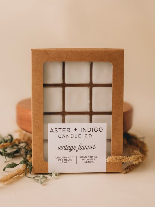 Vintage Flannel | Wax Melt | Fall