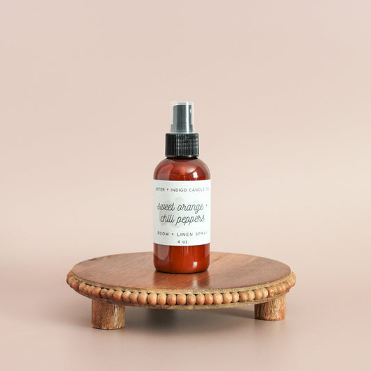 Sweet Orange + Chili Peppers | Room + Linen Spray